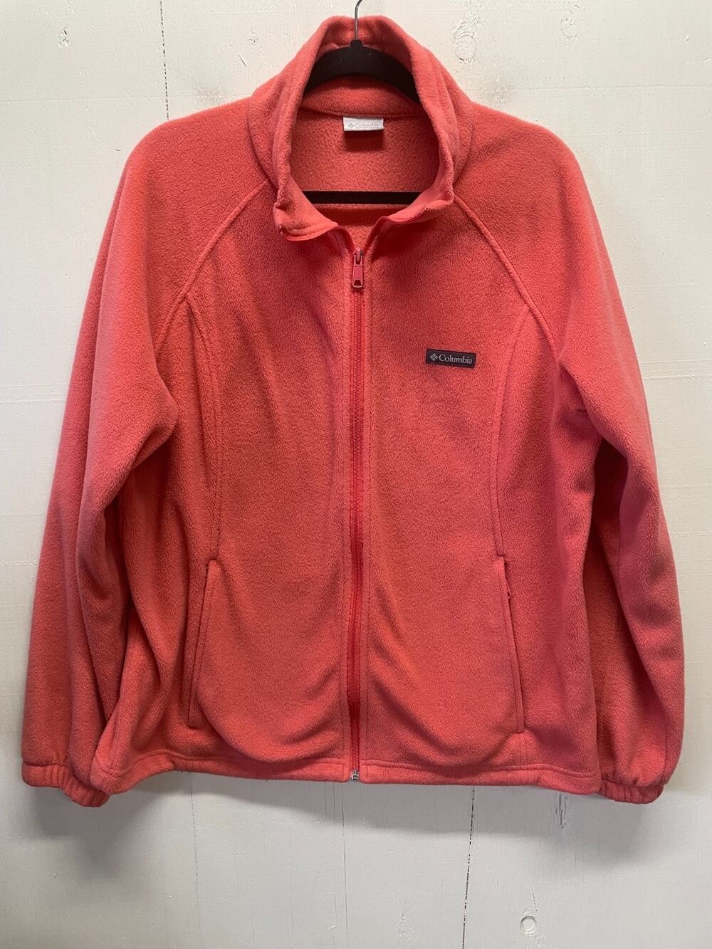 Columbia Women's Coral Benton Springs Zip-Up Fleece Jacket Size XXL